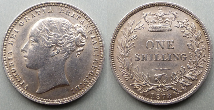 1878 shilling